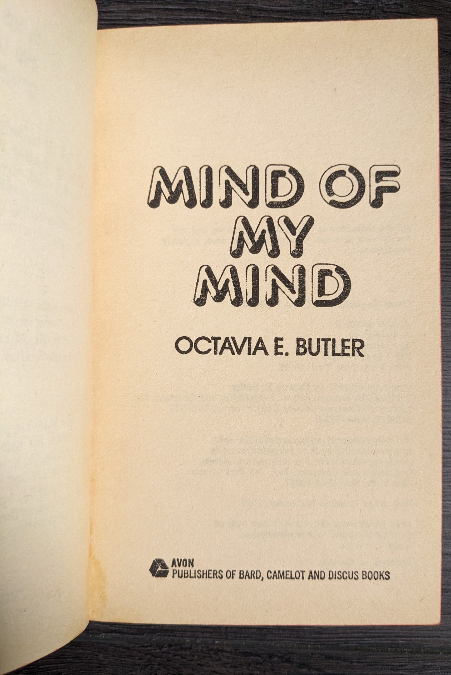 Mind of My Mind by Octavia E. Bulter