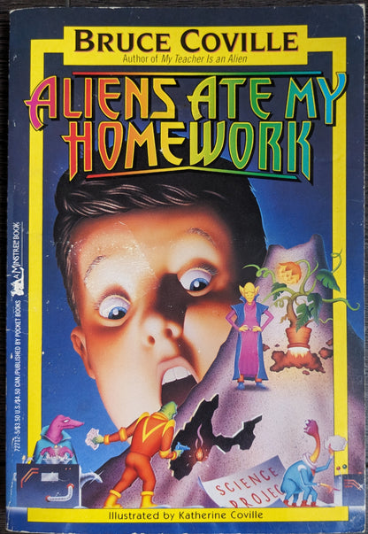 Aliens At My Homework by Bruce Coville