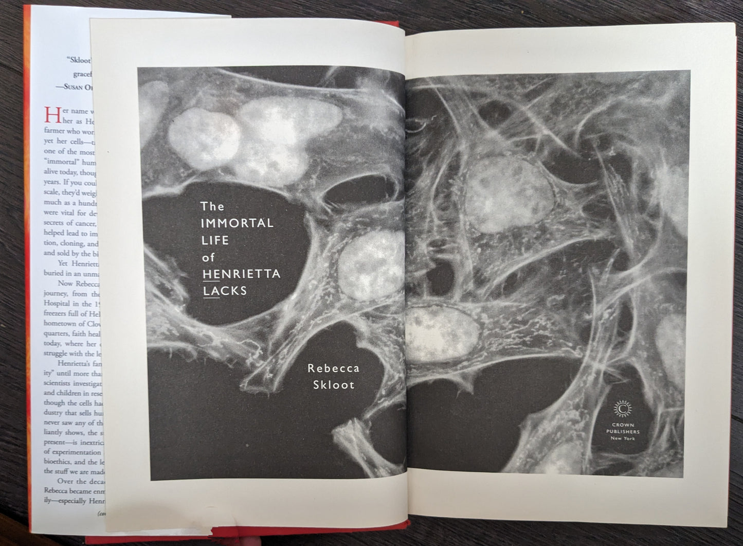 The Immortal Life of Henrietta Lacks by Rebecca Skloot