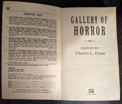 Gallery of Horror edited by Charles L. Grant