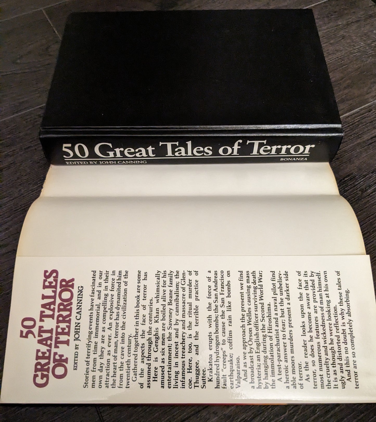 50 Great Tales of Terror edited by John Canning