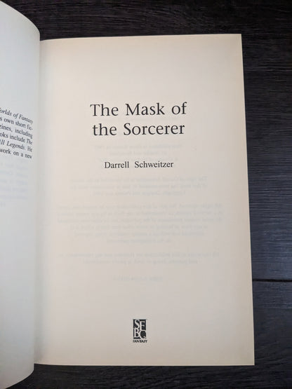 The Mask of the Sorcerer by Darrell Schweitzer