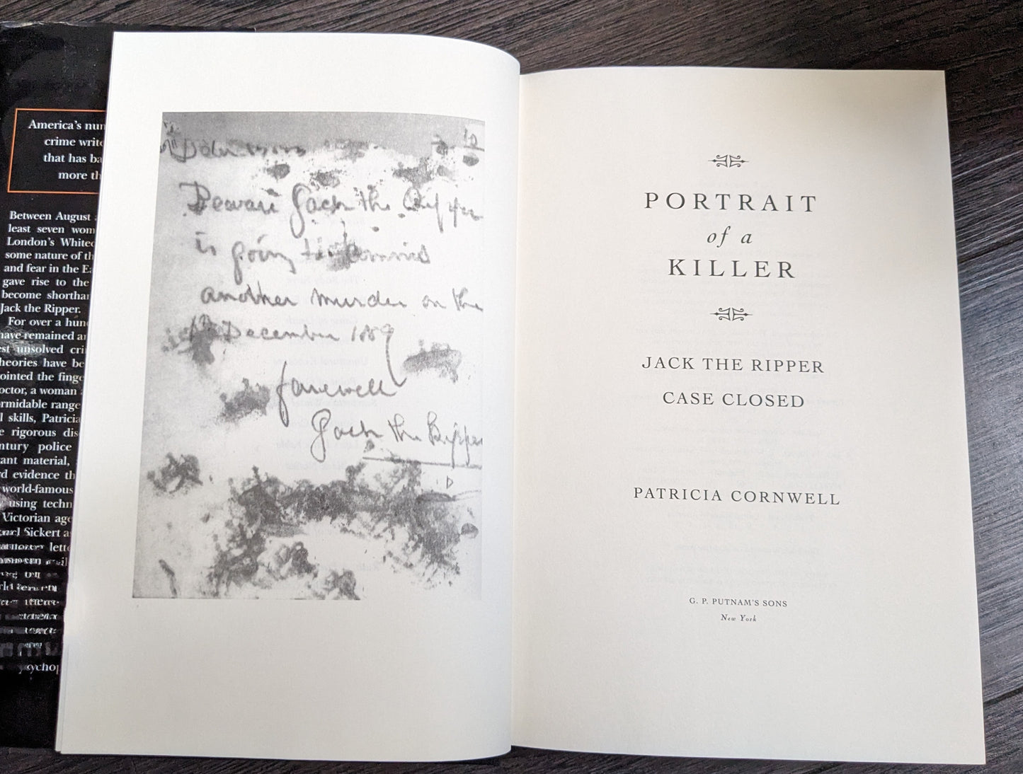 Portrait of a Killer: Jack the Ripper Case Closed by Patricia Cornwell