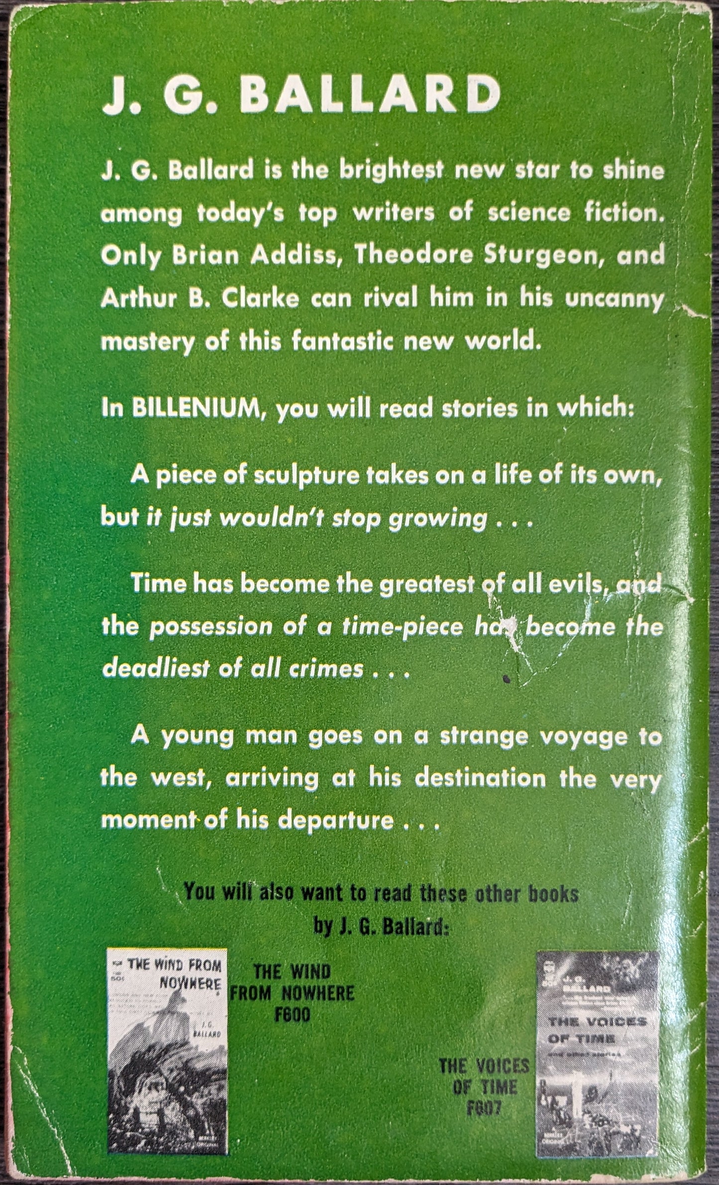 Billenium by J.G Ballard