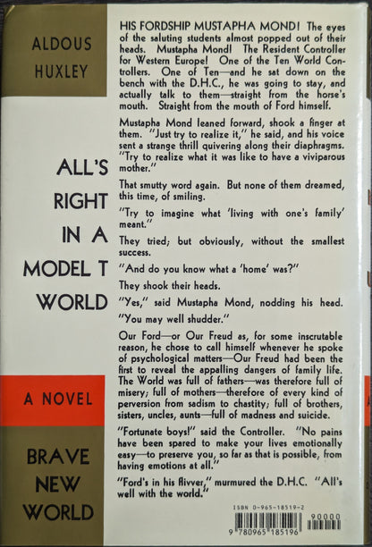 Brave New World by Aldous Huxley