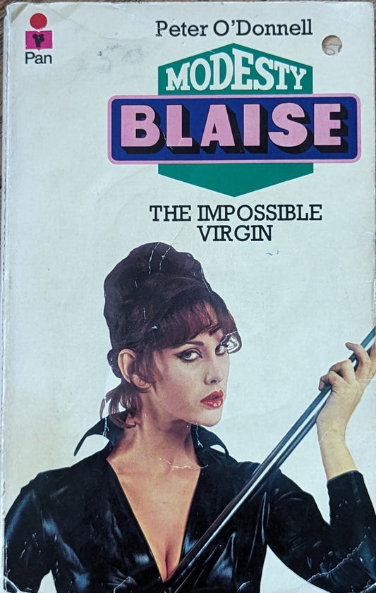 The Impossible Virgin (Modesty Blaise, alt cover) by Peter O'Donnell