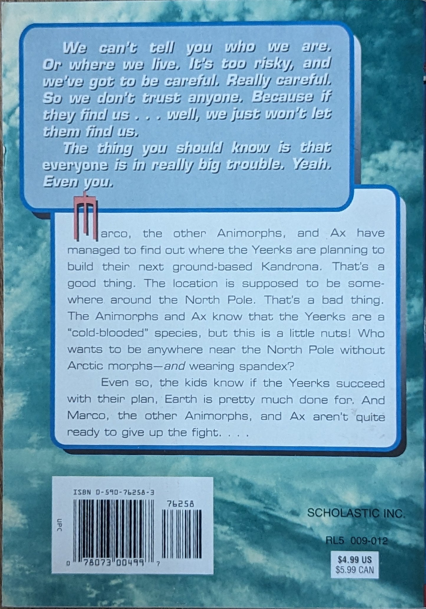 The Extreme (Animorphs #25) by K.A. Applegate