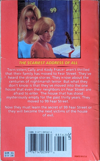 The First Horror (99 Fear Street: The House of Evil) by R.L. Stine