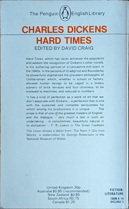 Hard Times by Charles Dickens