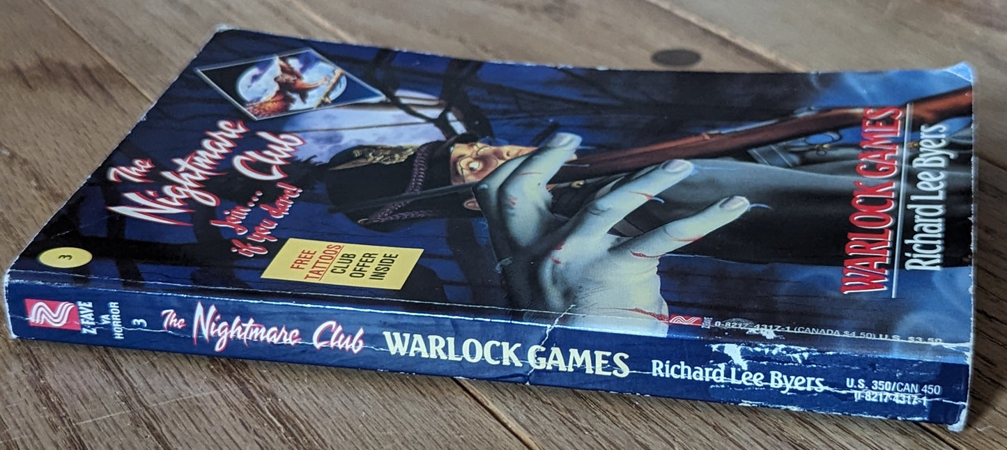 Warlock Games (The Nightmare Club #3) by Richard Lee Byers