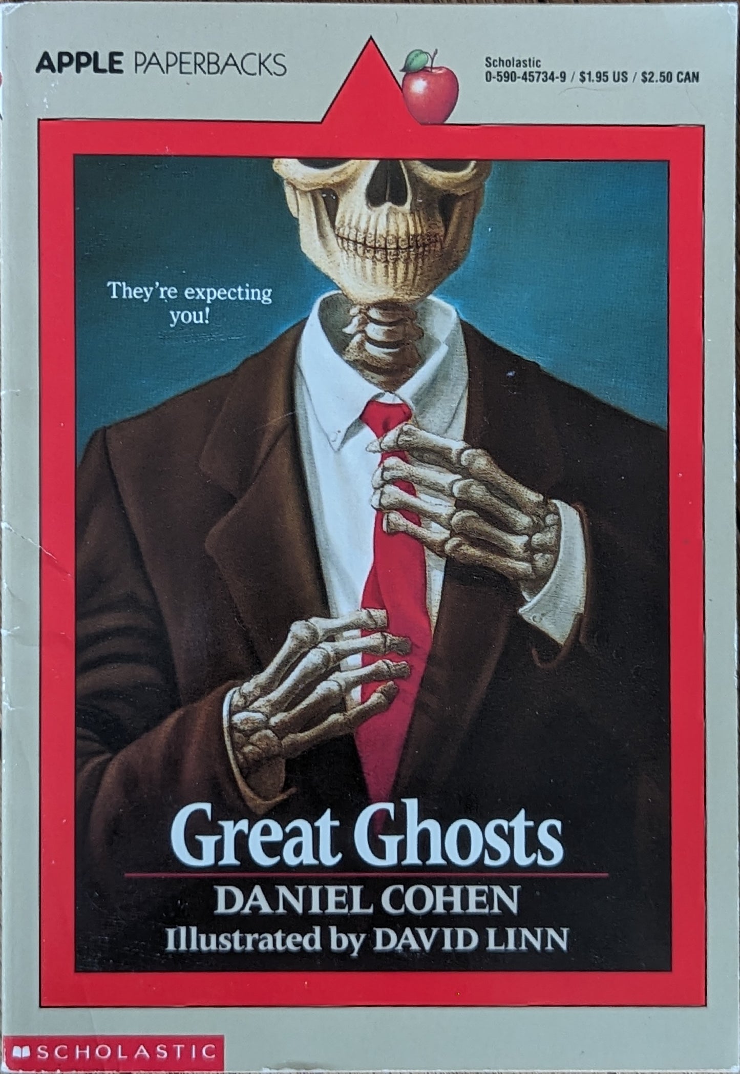 Great Ghosts by Daniel Cohen (illustrated by David Linn)