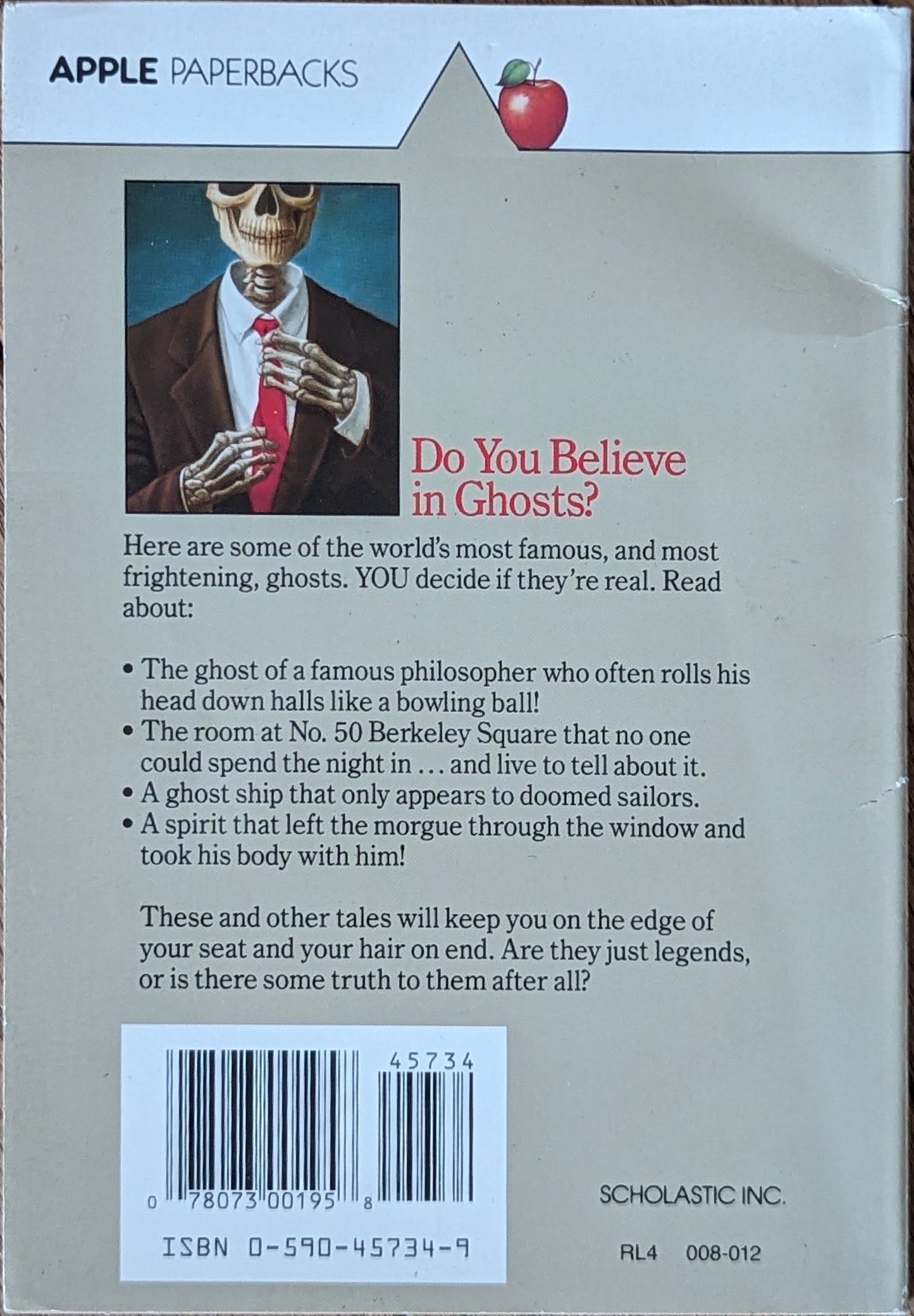 Great Ghosts by Daniel Cohen (illustrated by David Linn)