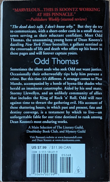 Odd Thomas by Dean Koontz