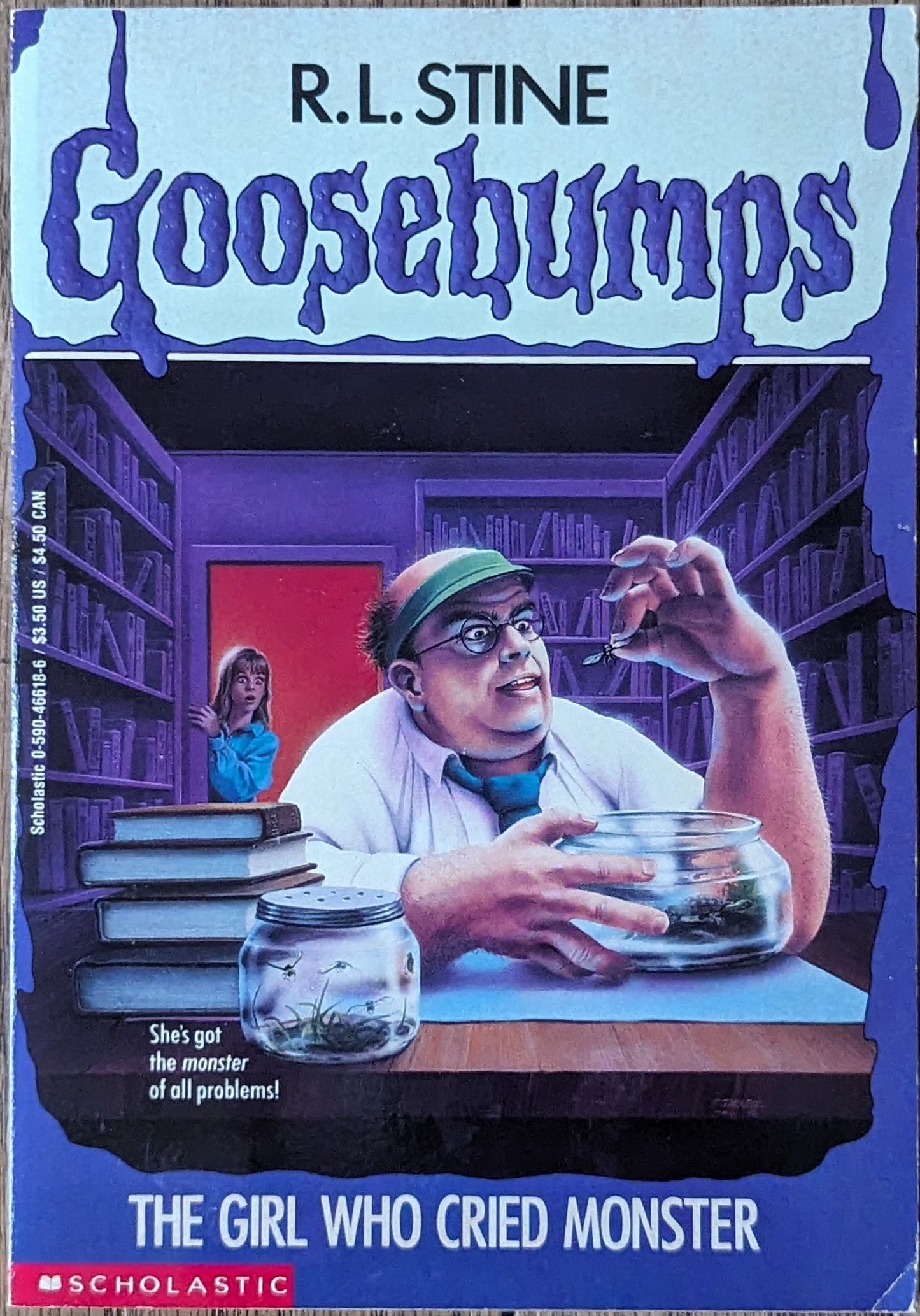 The Girl Who Cried Monster (Goosebumps #8) by R.L. Stine