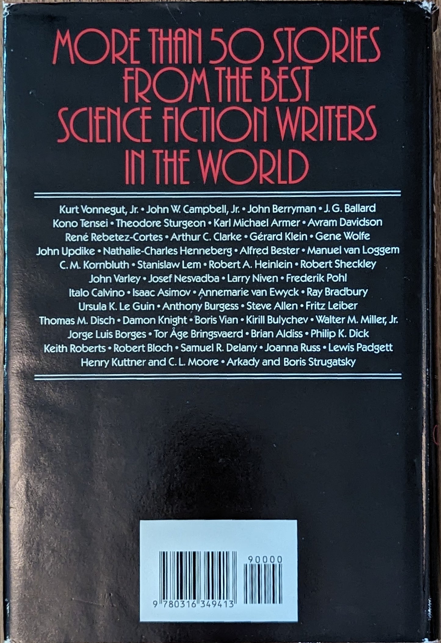 The World Treasury of Science Fiction, ed. David G. Hartwell