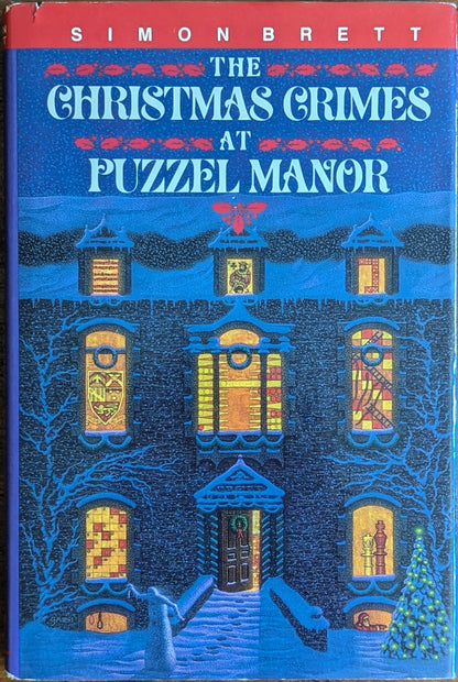 The Christmas Crimes at Puzzel Manor by Simon Brett