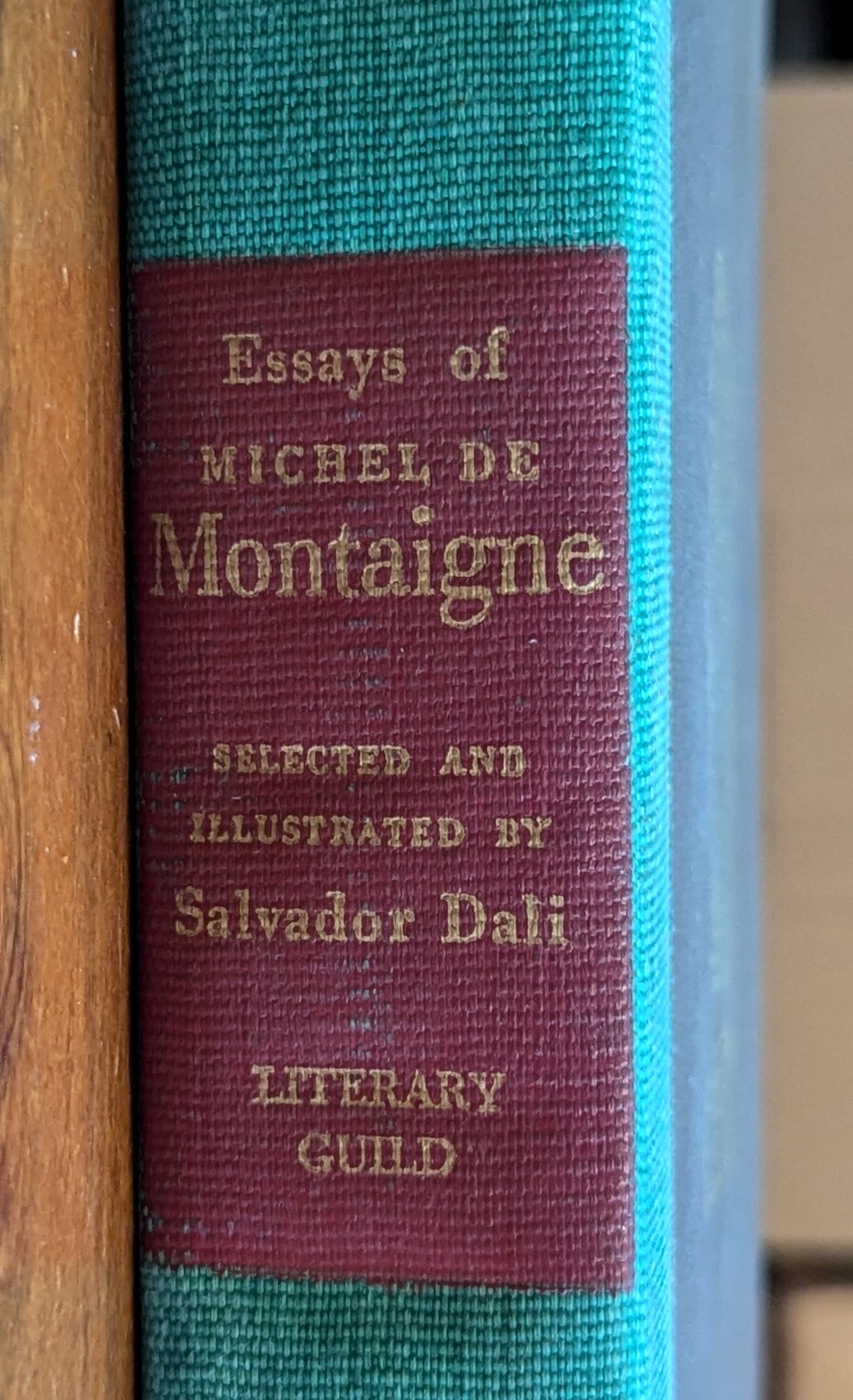 Essays of Michel de Montaigne, Selected and Illustrated by Salvador Dali