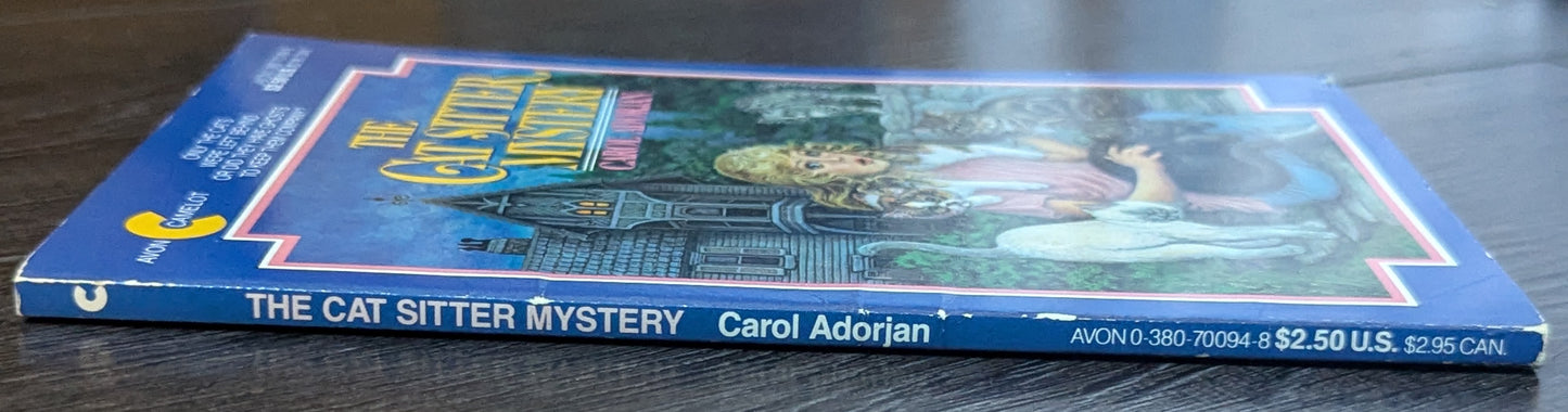 The Cat Sitter Mystery by Carol Adorjan