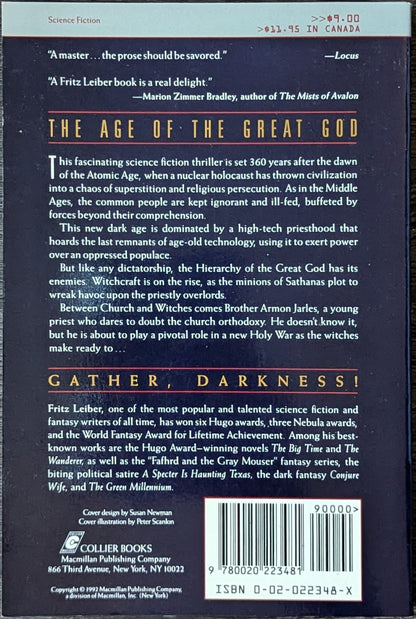 Gather, Darkness! by Fritz Leiber