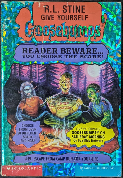 Escape from Camp Run-for-Your-Life (Give Yourself Goosebumps #19) by R.L. Stine