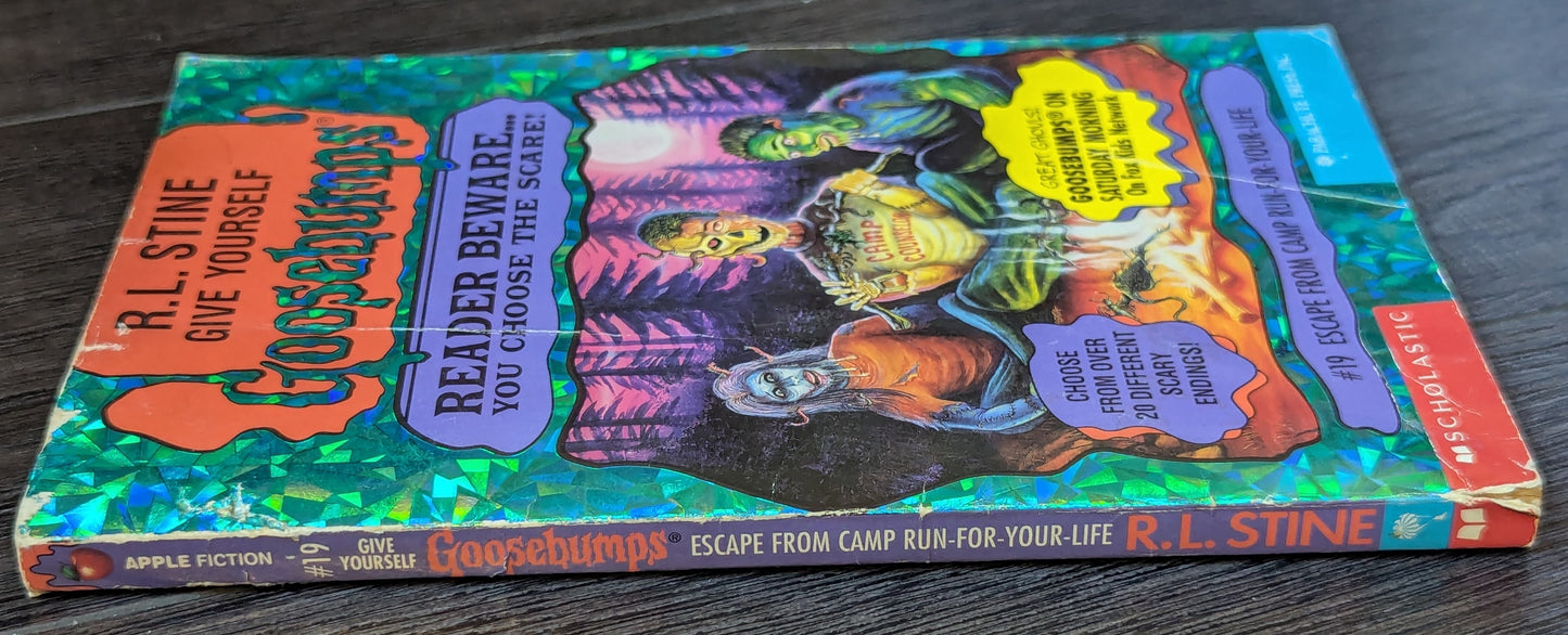 Escape from Camp Run-for-Your-Life (Give Yourself Goosebumps #19) by R.L. Stine