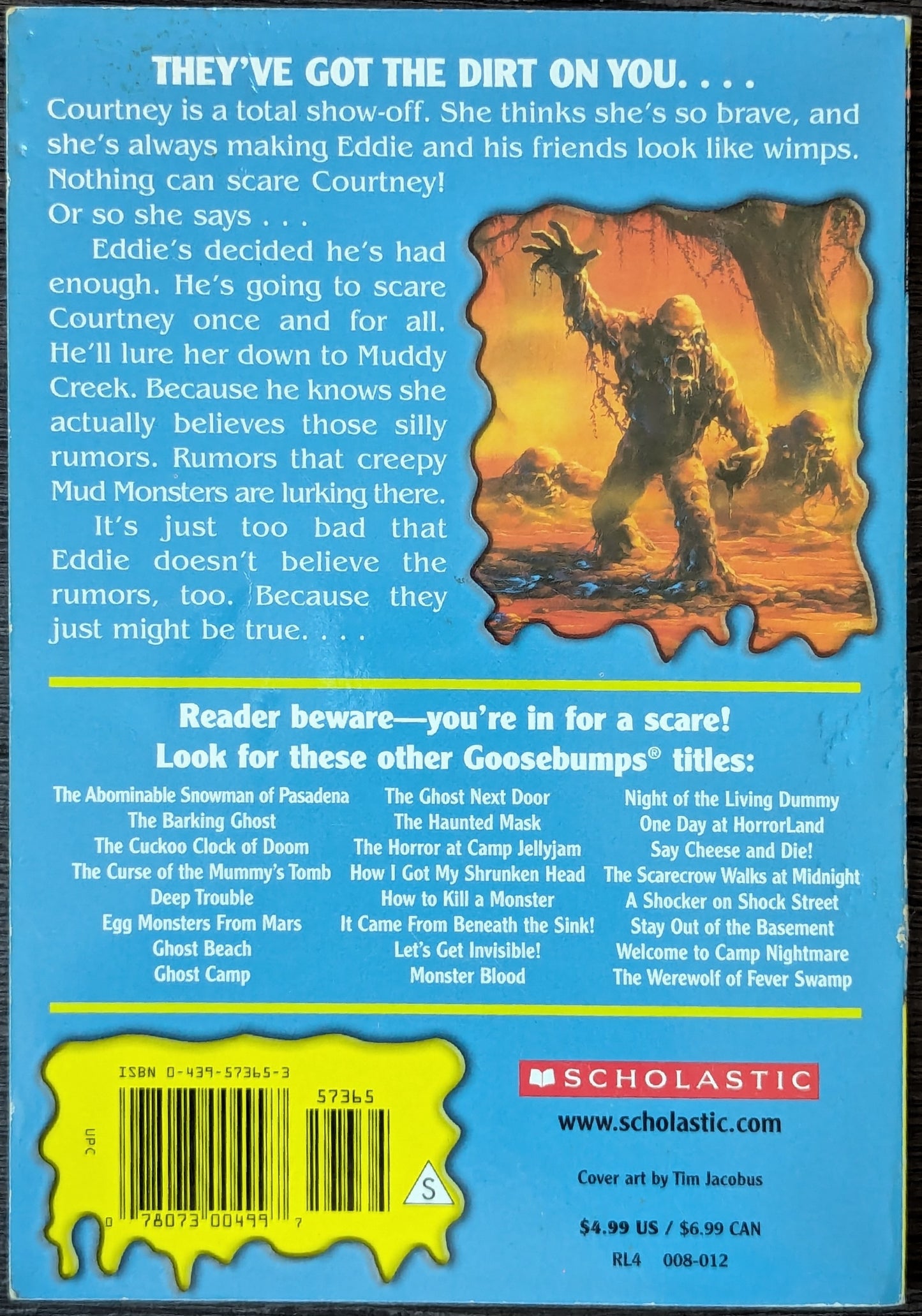 You Can't Scare Me (Goosebumps #15) by R.L. Stine