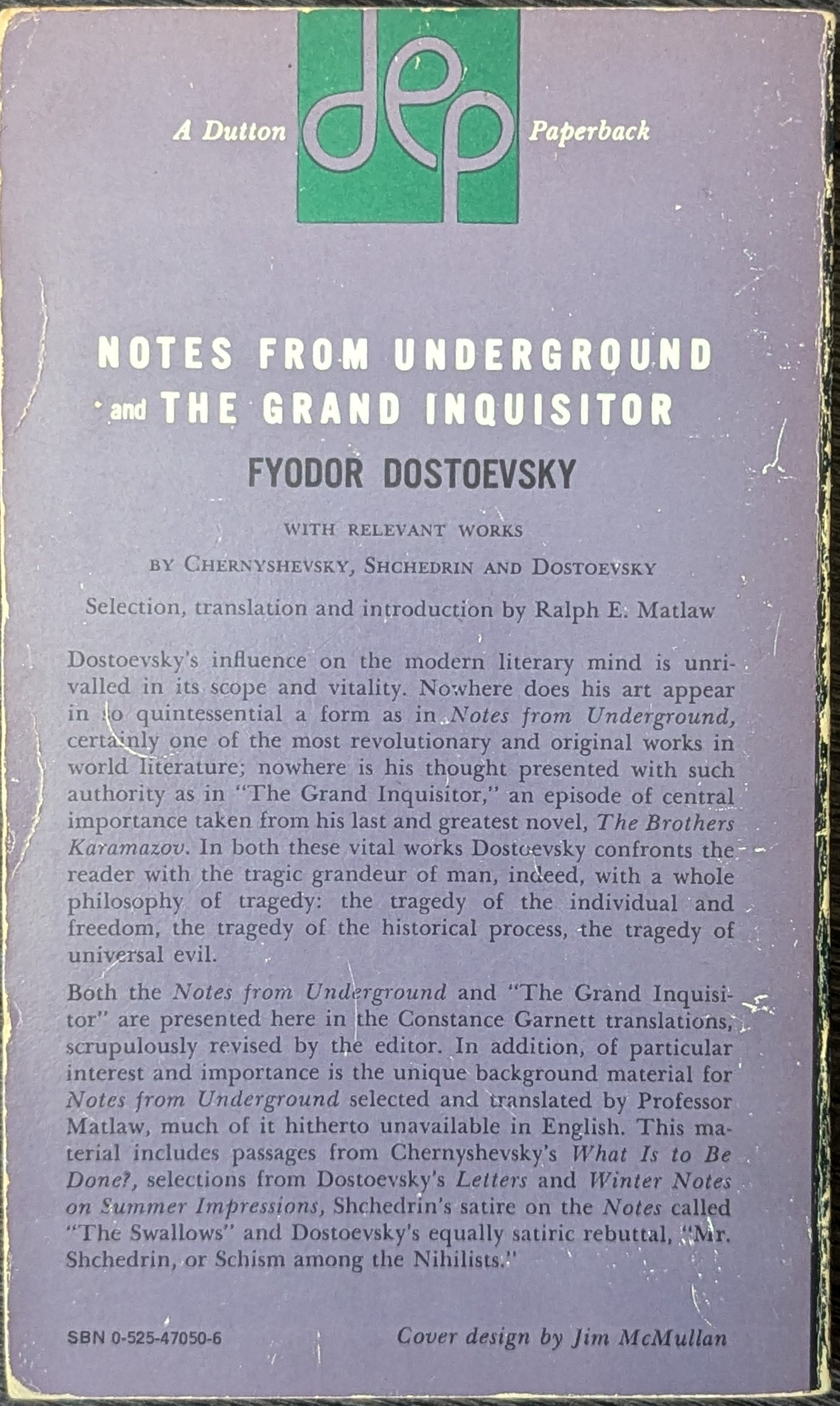 Notes from Underground & The Grand Inquisitor by Fyodor Dostoevsky