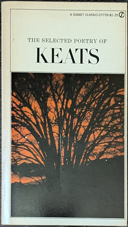 The Selected Poetry of Keats (ed. Paul de Man)