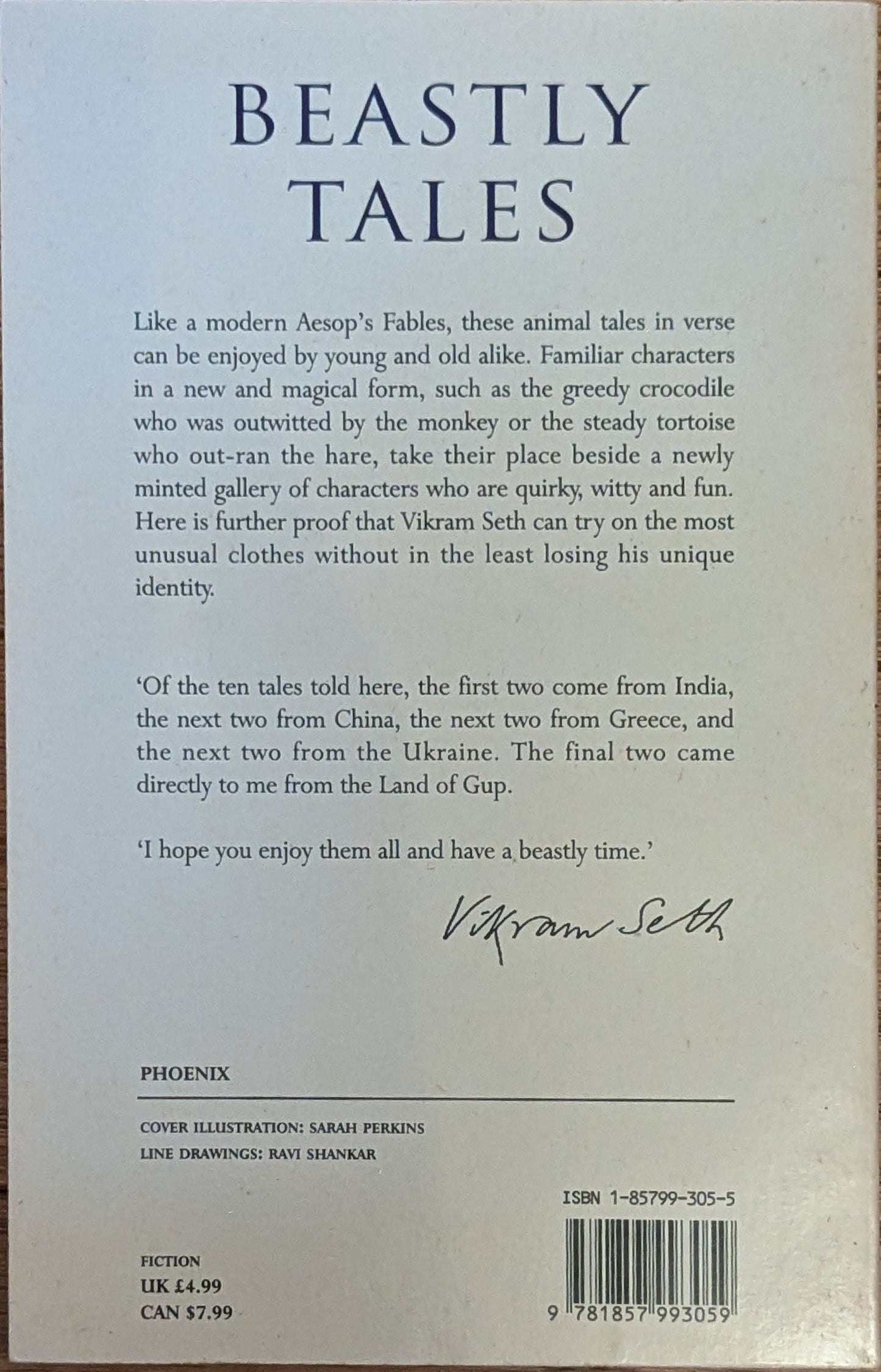 Beastly Tales from Here and There by Vikram Seth