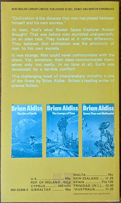 The Dark Light Years by Brian Aldiss