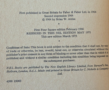 The Dark Light Years by Brian Aldiss