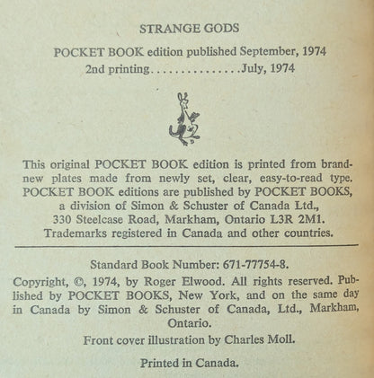 Strange Gods, ed. Roger Elwood