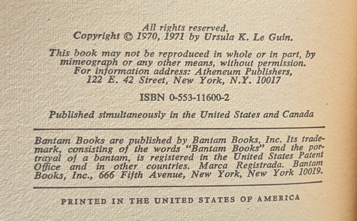 The Tombs of Atuan by Ursula K. Le Guin