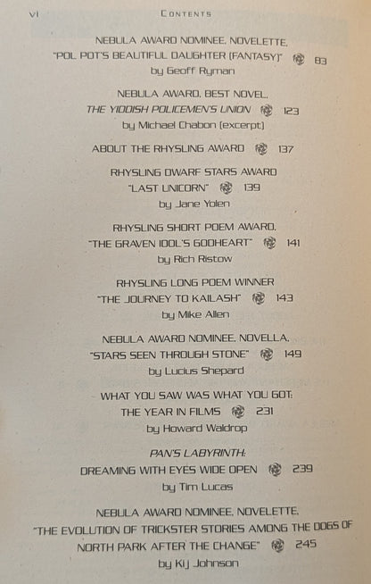 Nebula Awards Showcase 2009, ed. Ellen Datlow