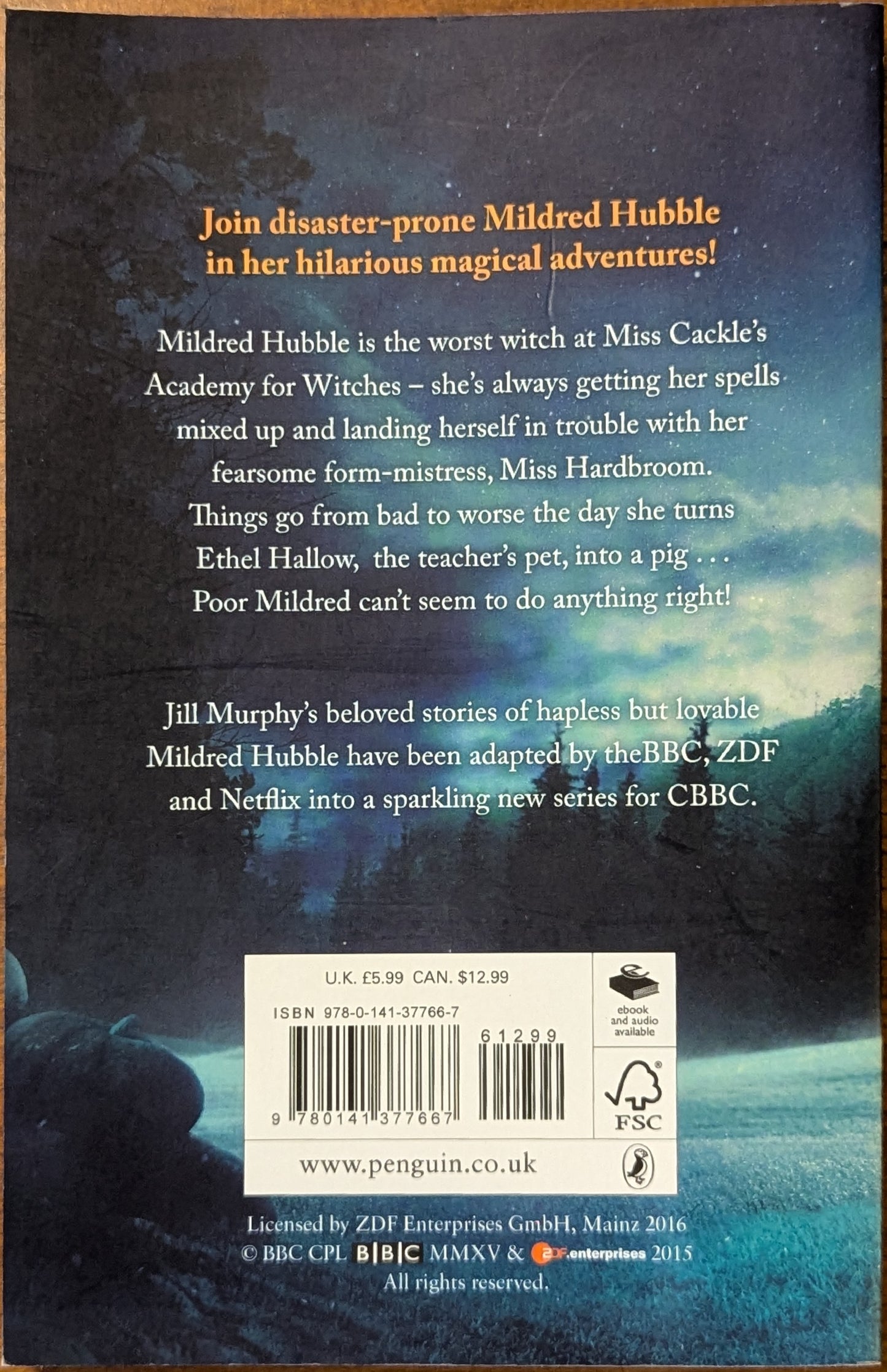 The Worst Witch by Jill Murphy