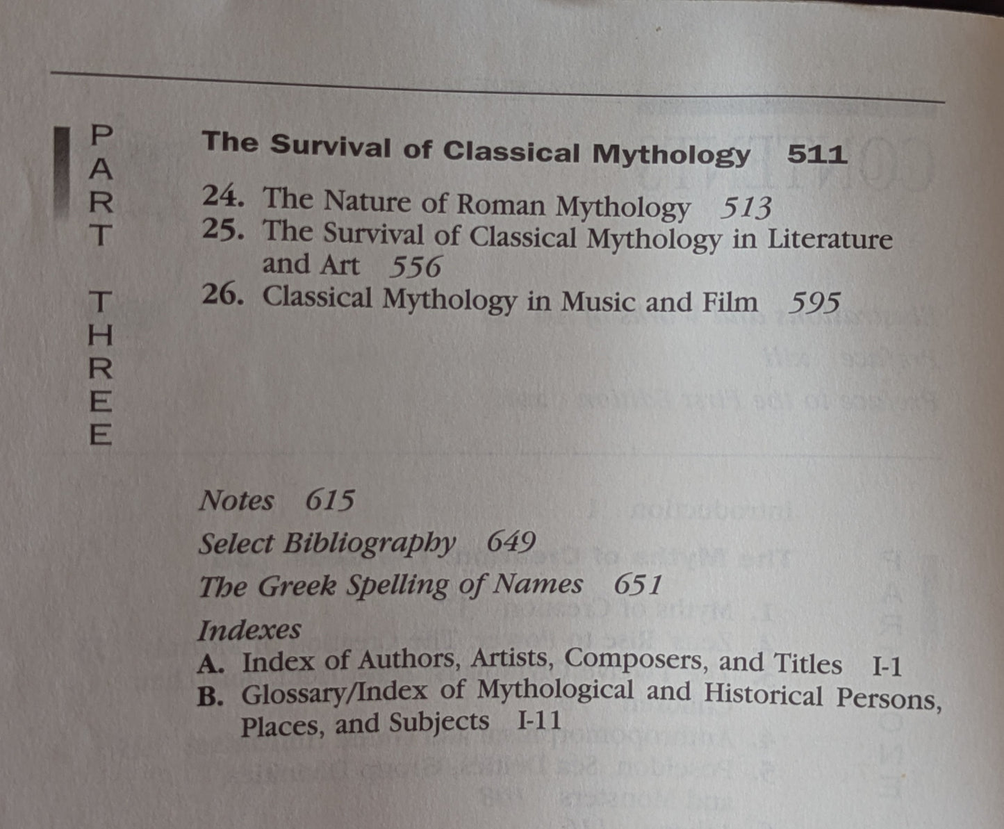 Classical Mythology (5th Edition) eds. Morford and Lenardon