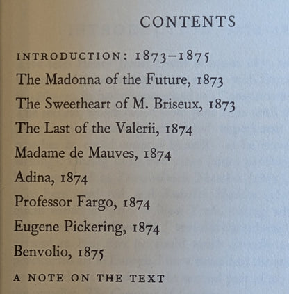 The Complete Tales of Henry James Vol. 3: From 1873 to 1875