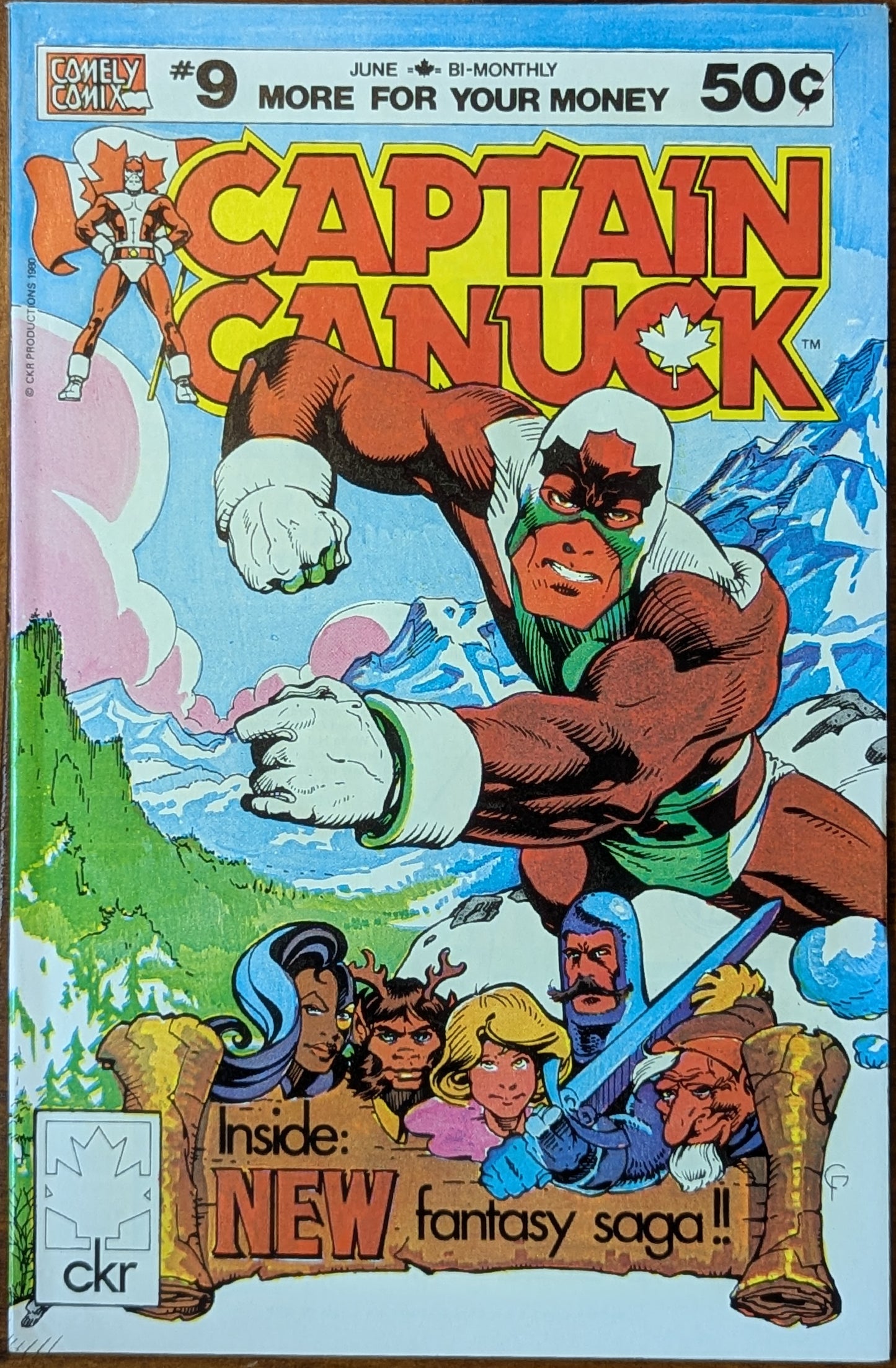 Captain Canuck vol. 1 no. 9 June 1980