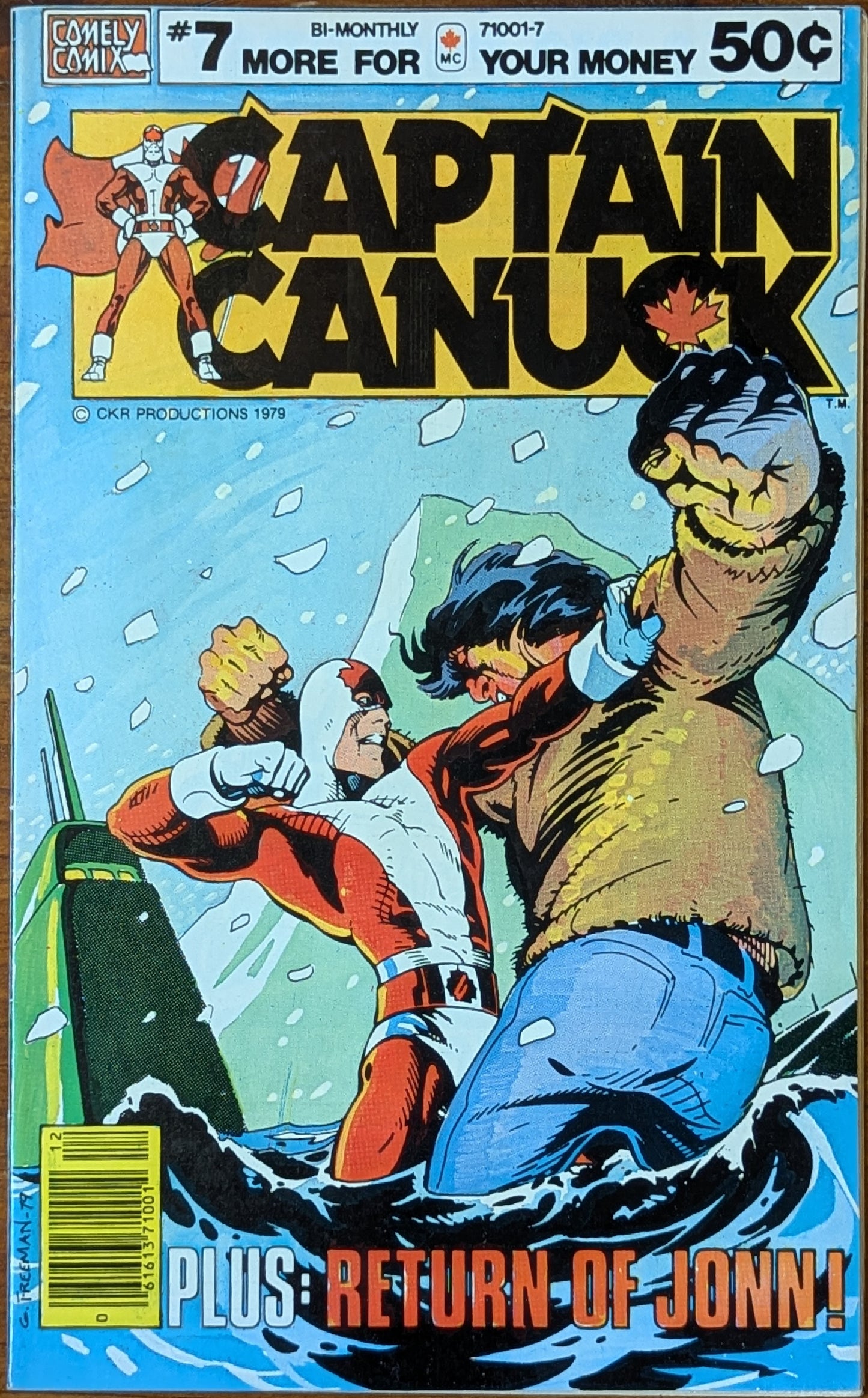 Captain Canuck vol. 1 no. 7