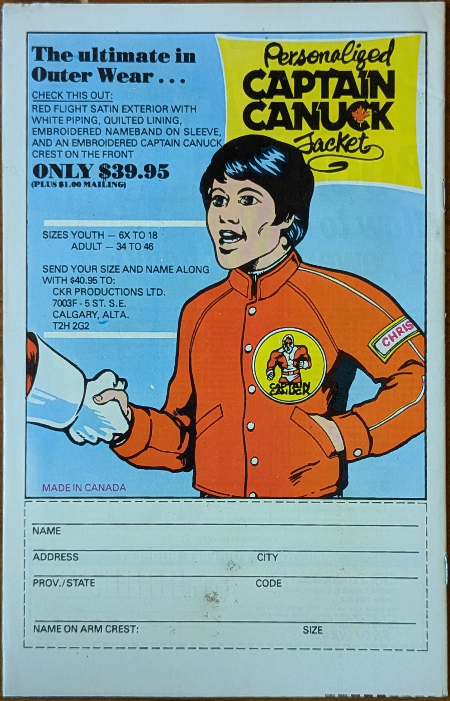 Captain Canuck vol. 1 no. 7