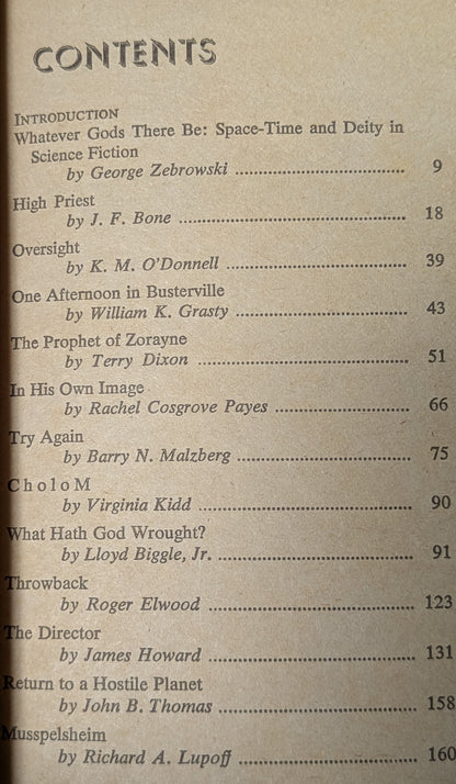 Strange Gods, ed. Roger Elwood