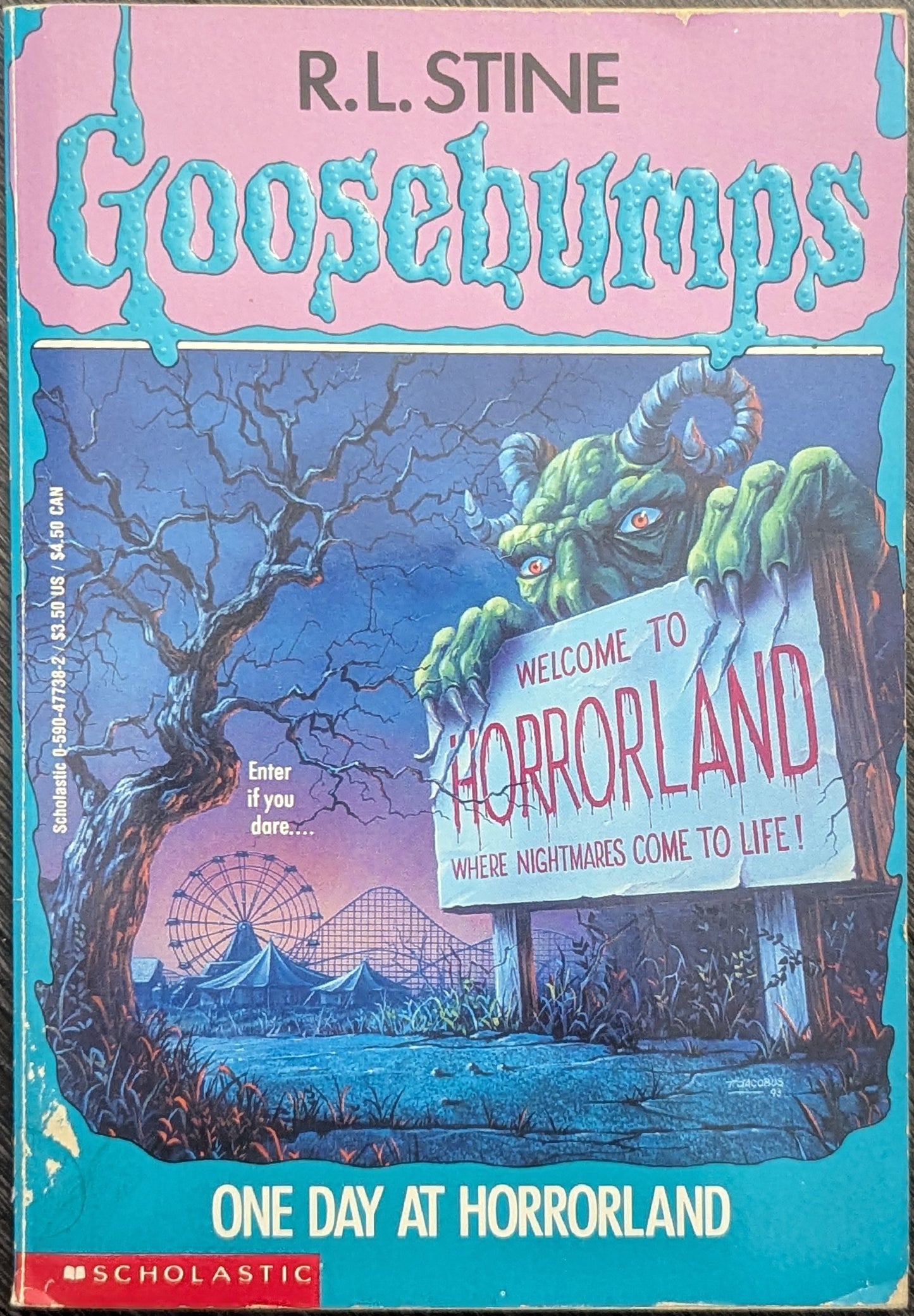 Goosebumps #16: One Day at Horrorland by R.L. Stine