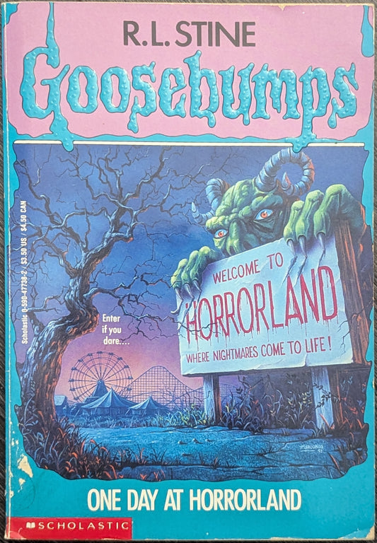 Goosebumps #16: One Day at Horrorland by R.L. Stine