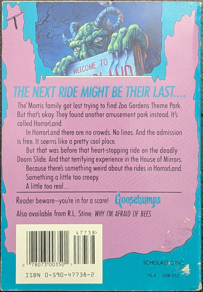 Goosebumps #16: One Day at Horrorland by R.L. Stine