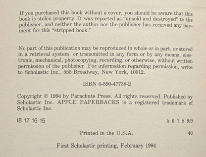 Goosebumps #16: One Day at Horrorland by R.L. Stine