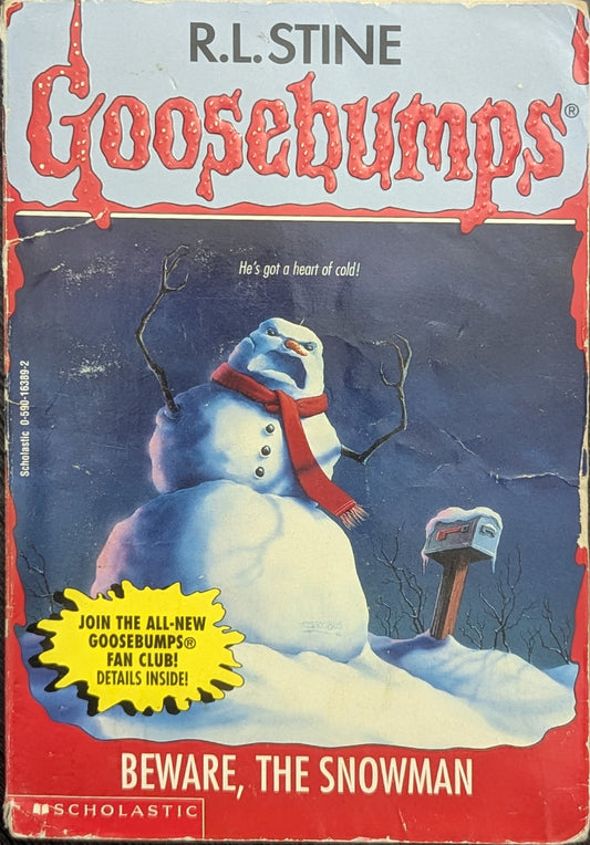 Goosebumps #51: Beware, The Snowman by R.L. Stine