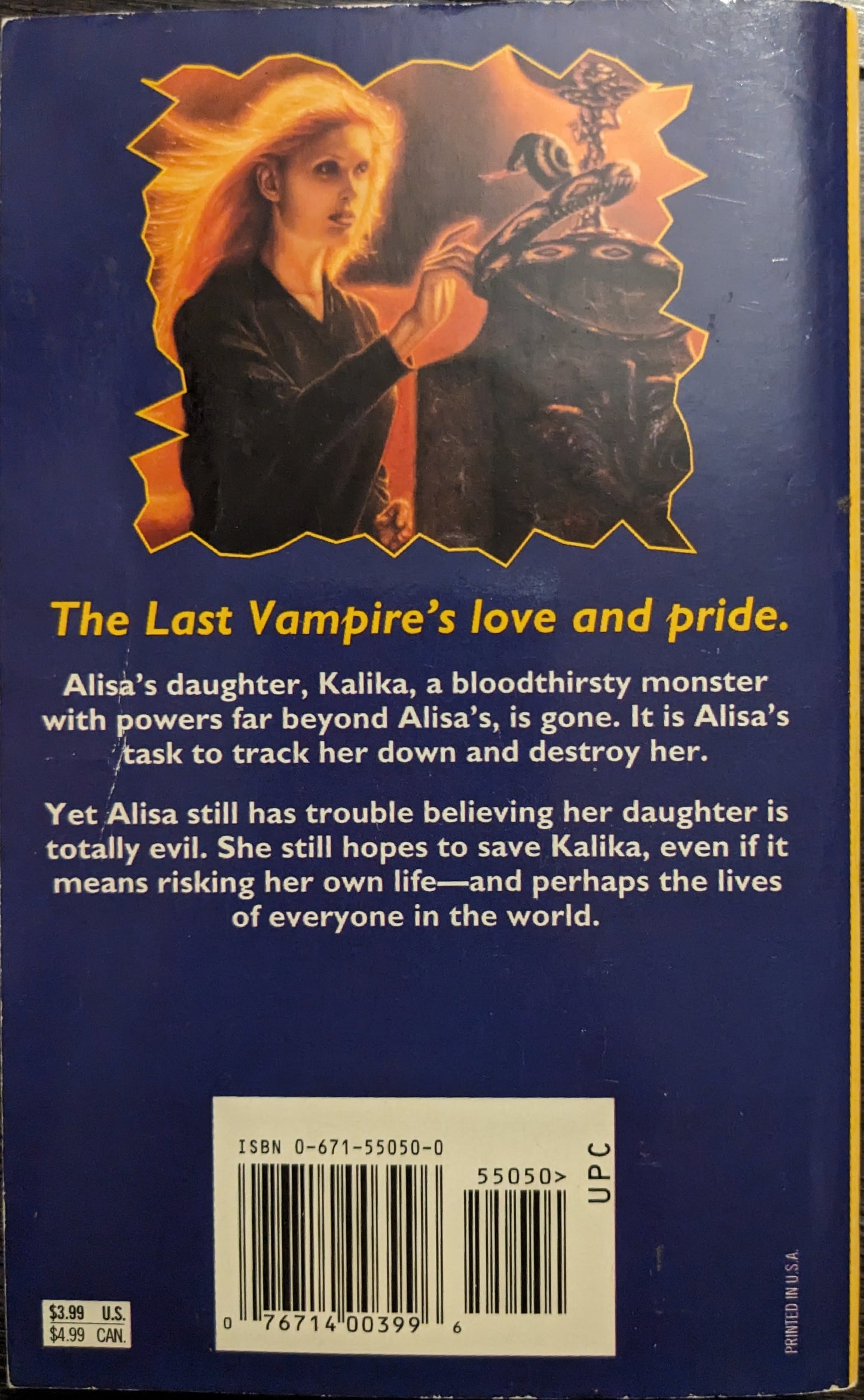 The Last Vampire 5: Evil Thirst by Christopher Pike