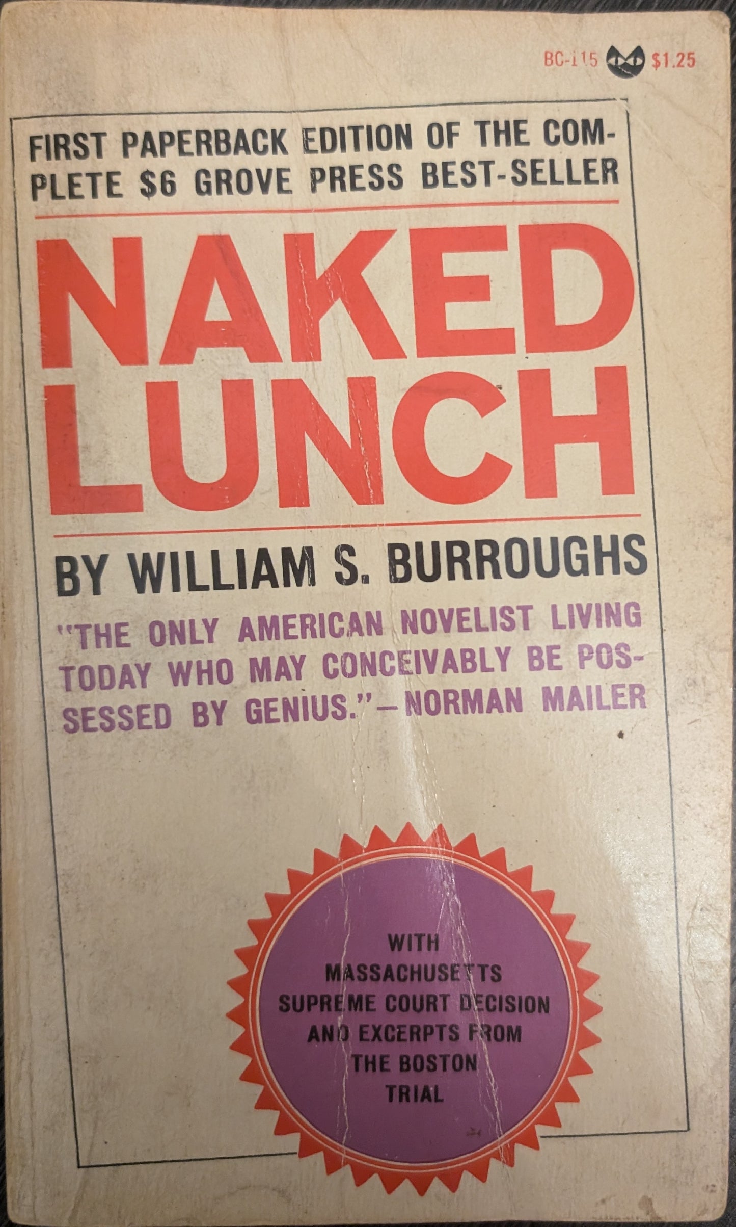 Naked Lunch by William S. Burroughs