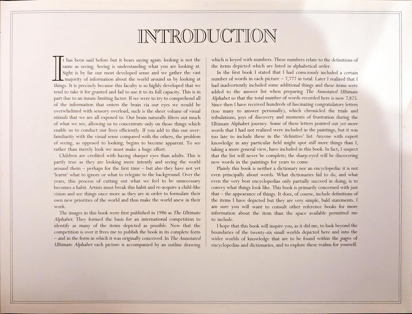 The Annotated Ultimate Alphabet by Mike Wilks