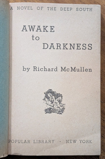 Awake to Darkness by Richard McMullen